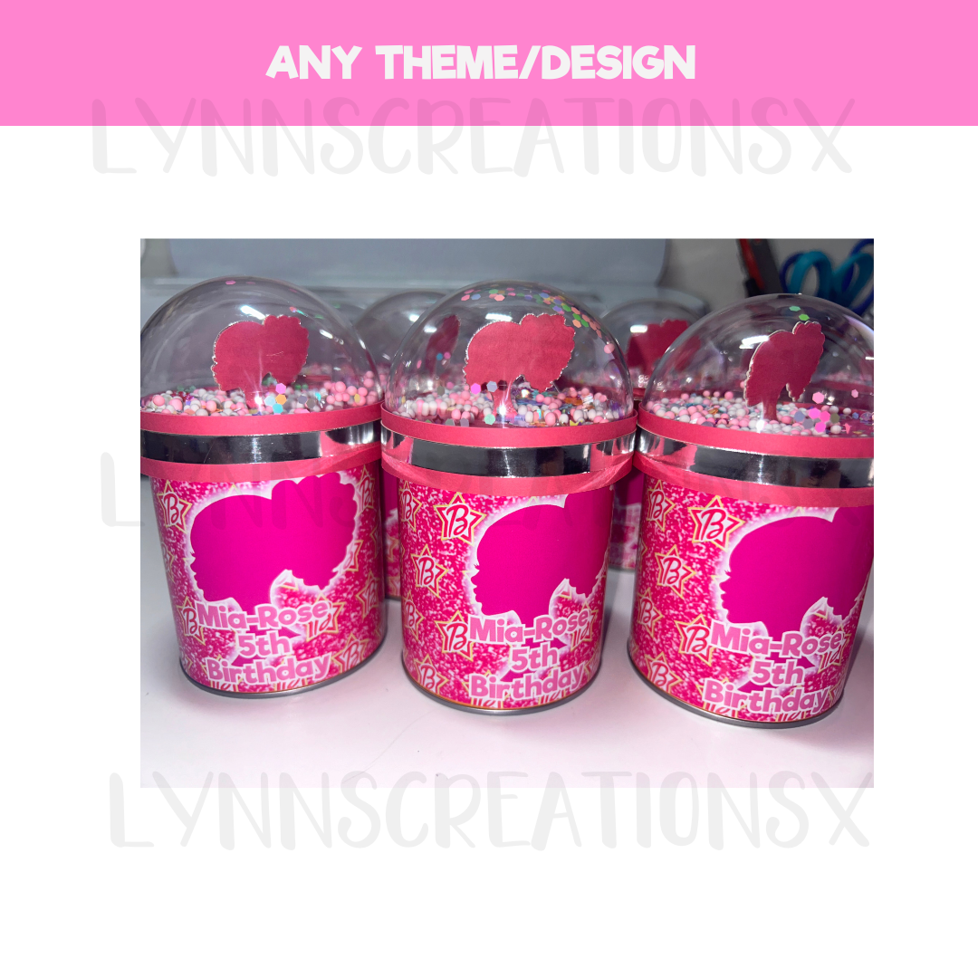Custom Pringle Shakers