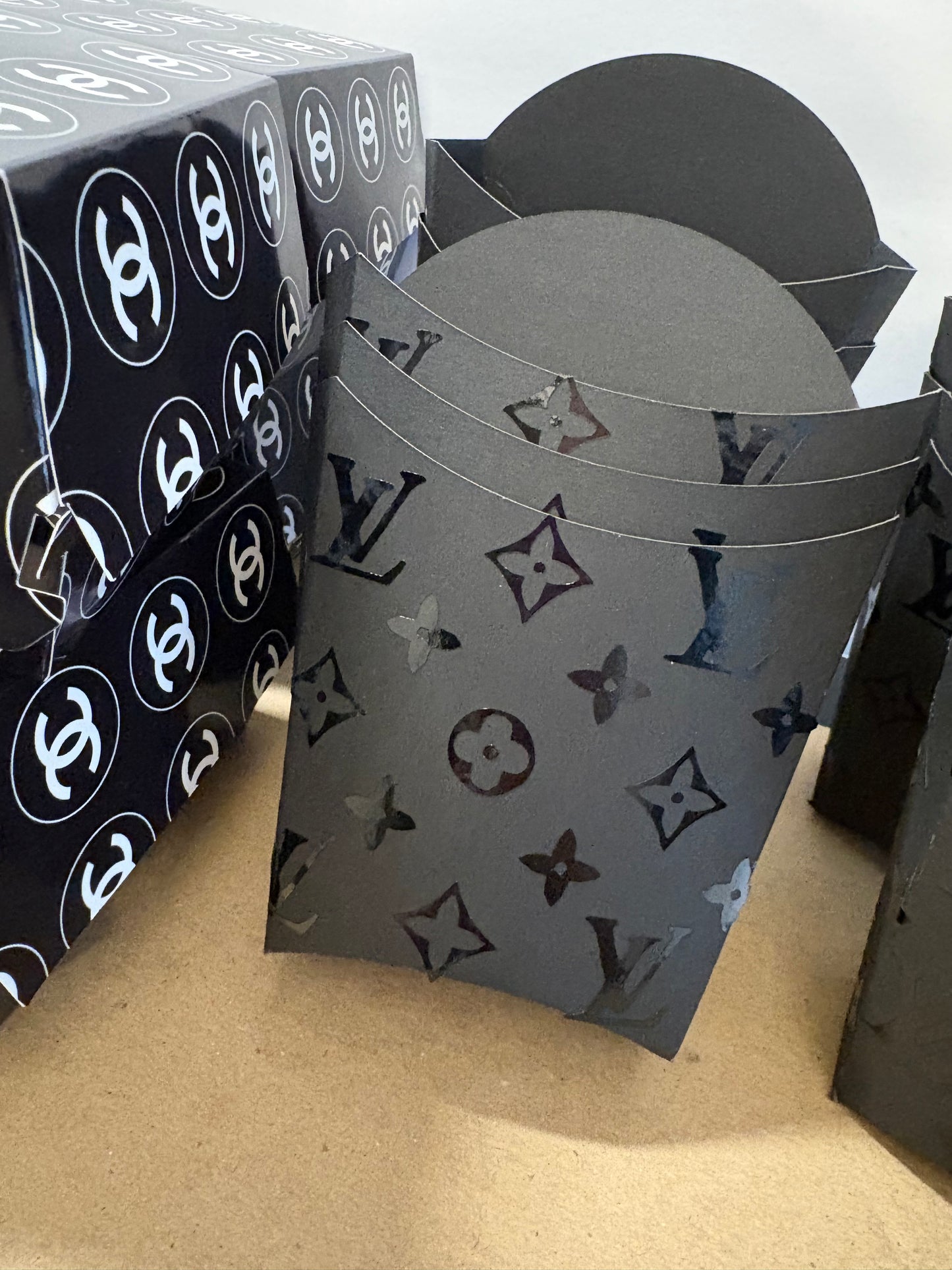 LV/Chanel Burger & Fry Box Bundle