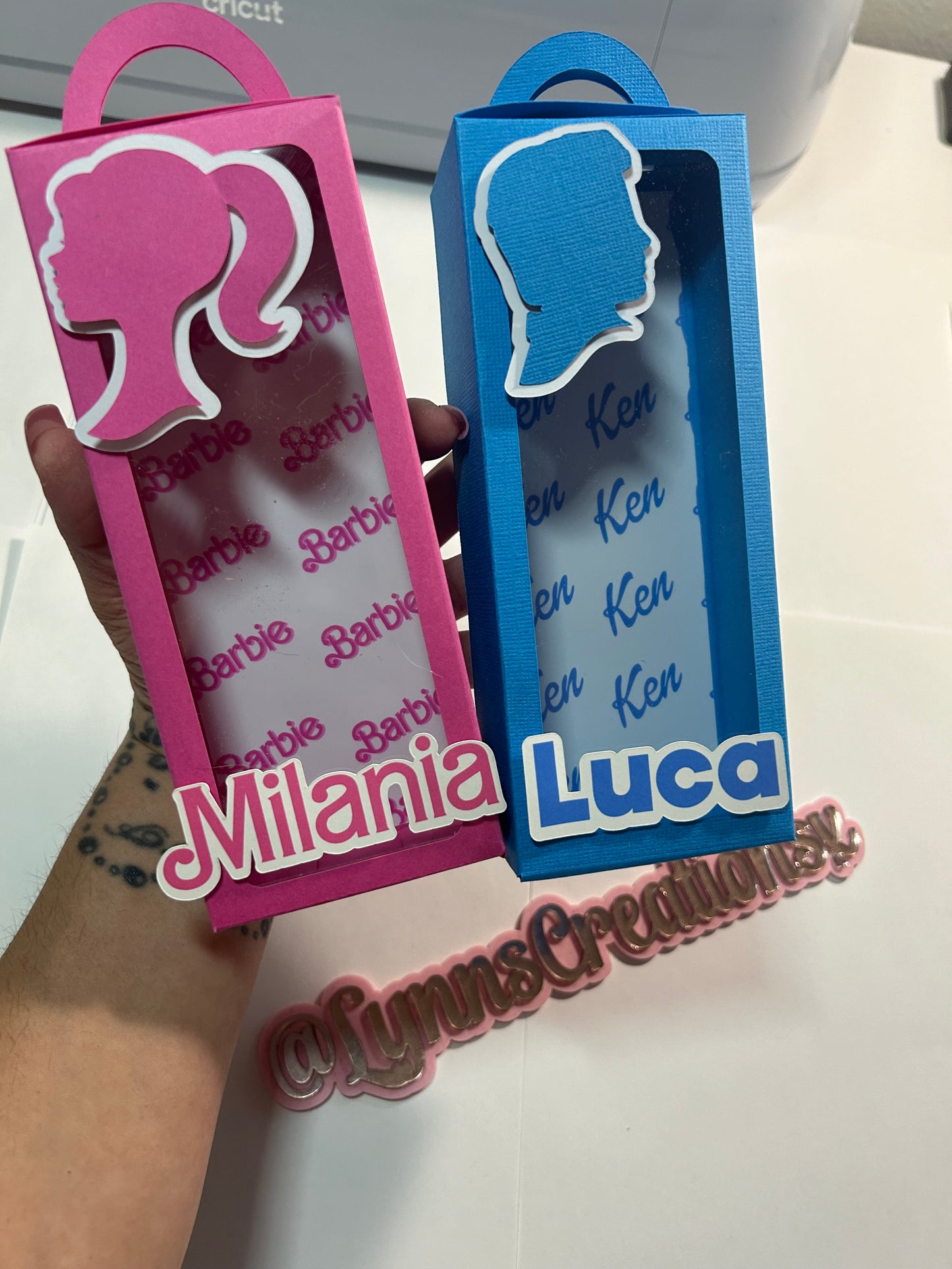 Custom Tall Candy Boxes