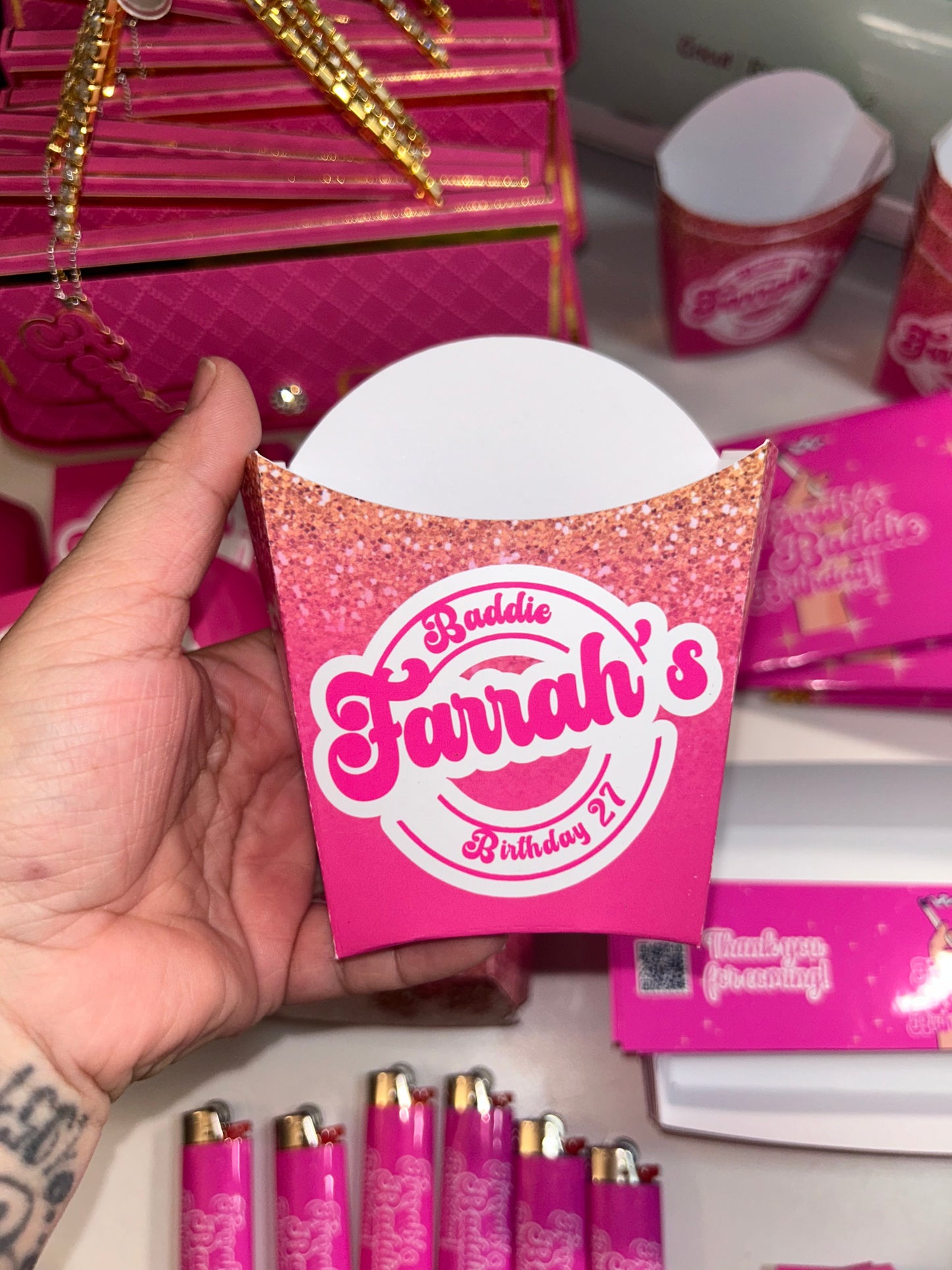 Custom Fry Boxes
