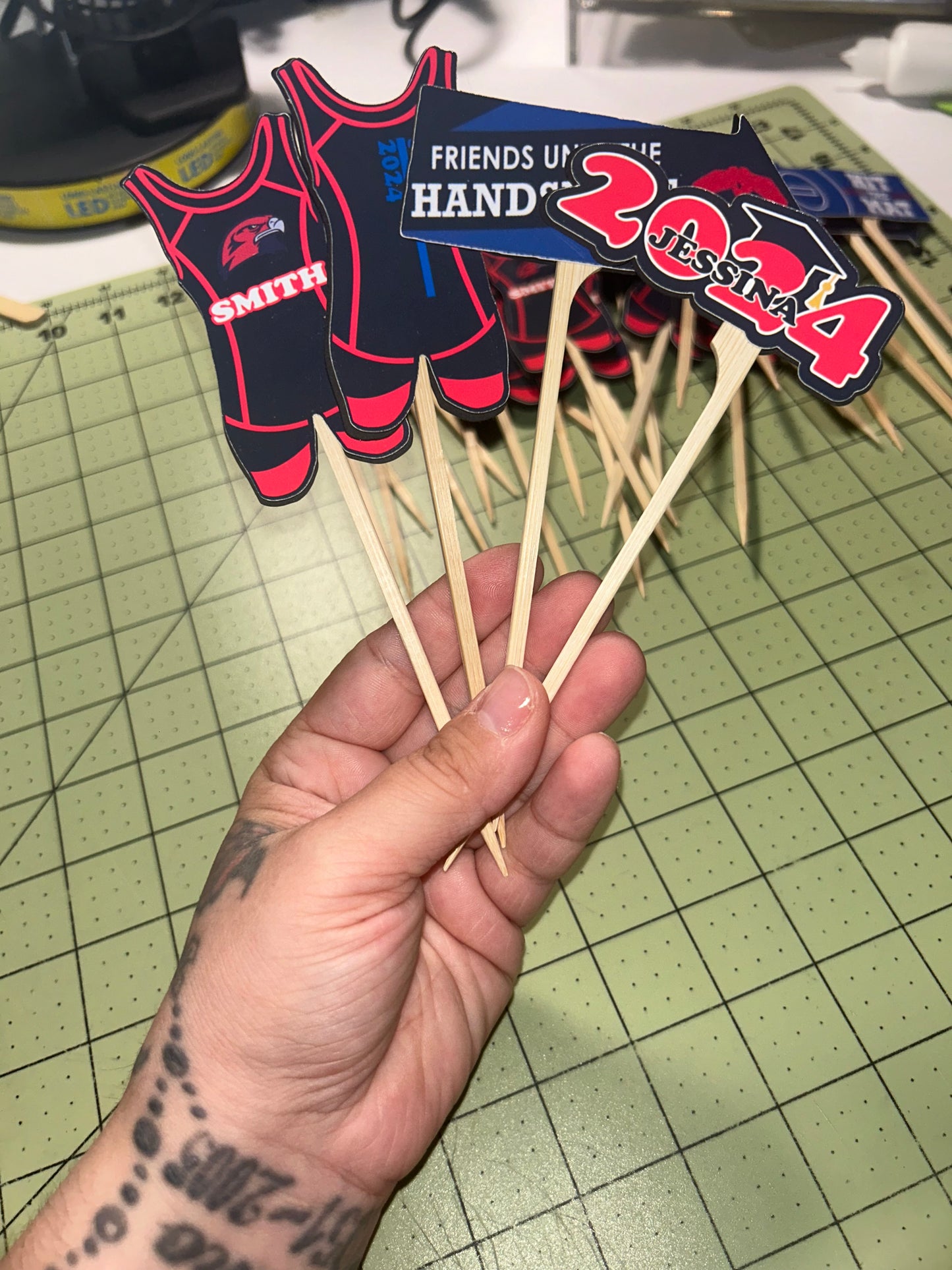 Custom Cupcake Toppers