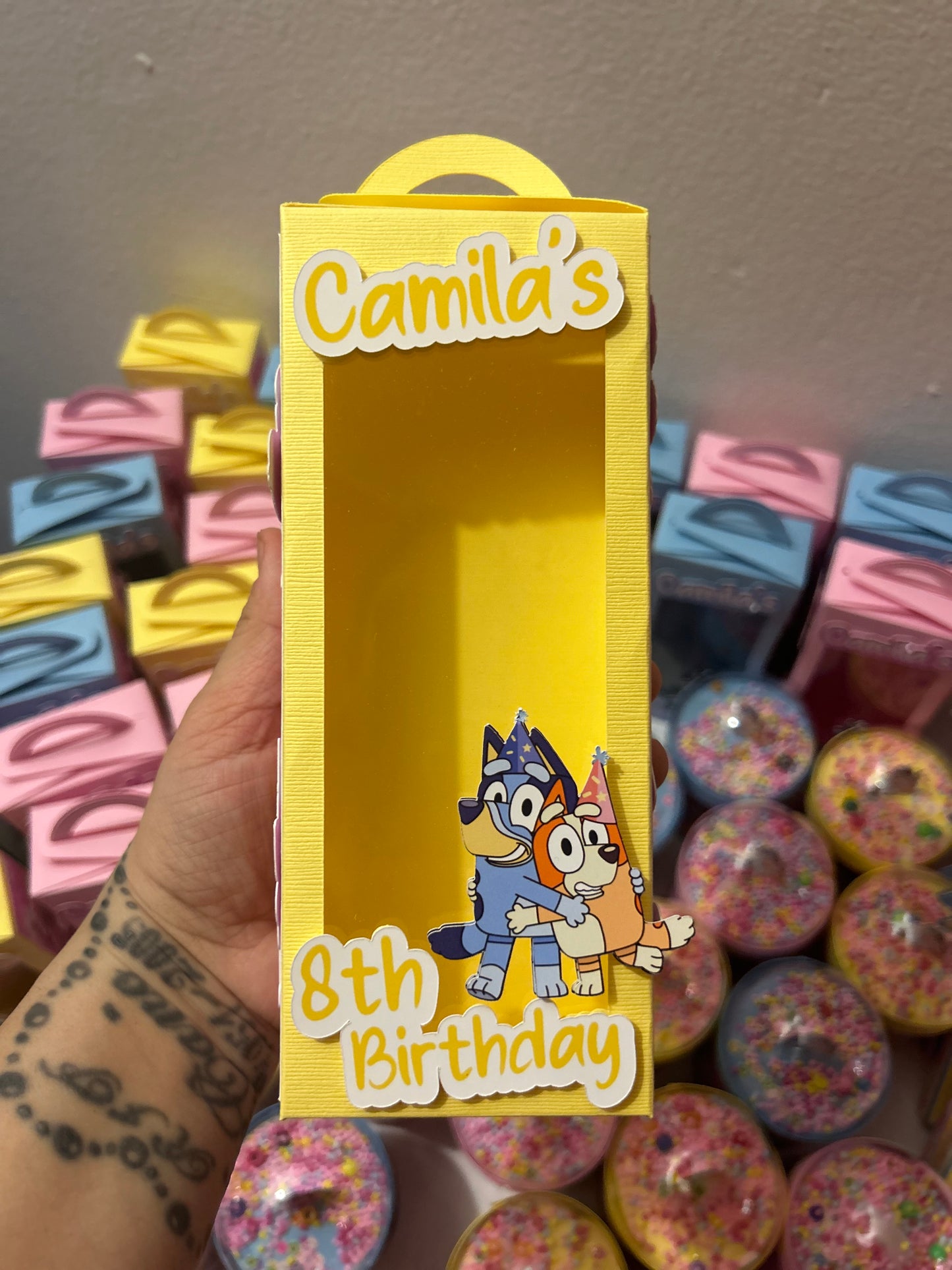 Custom Tall Candy Boxes
