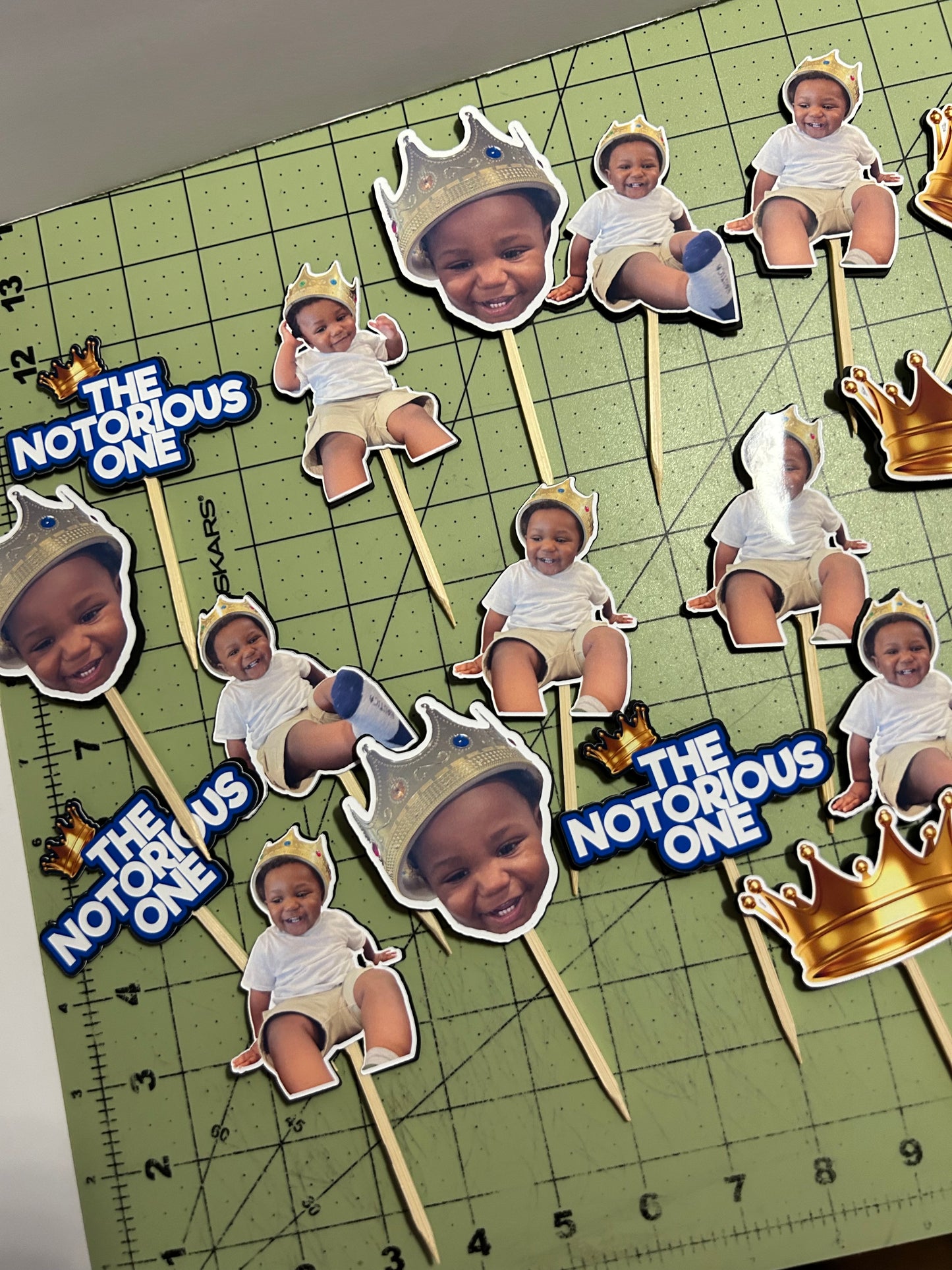 Custom Cupcake Toppers
