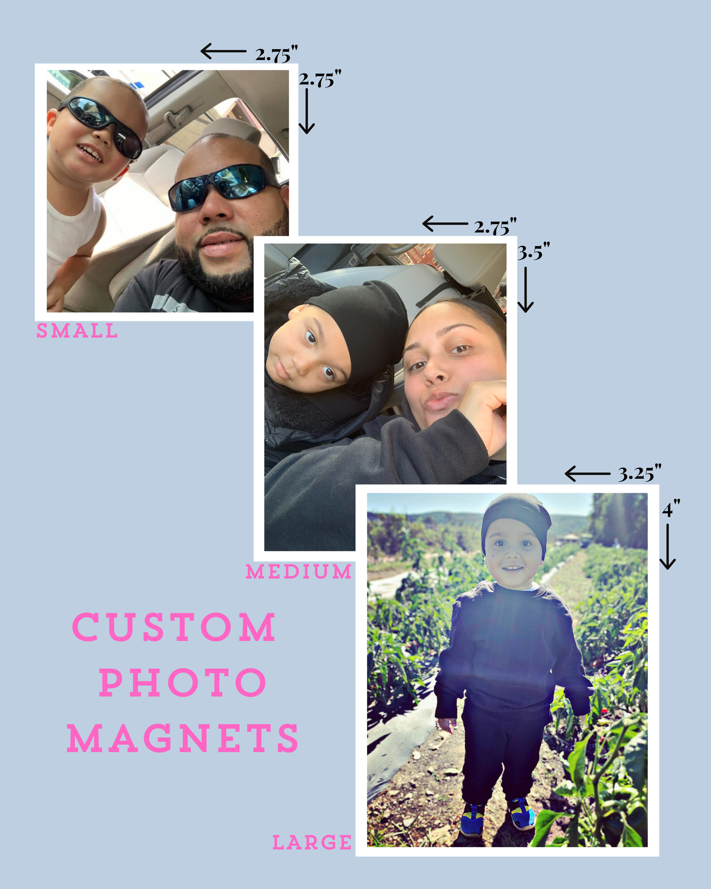 Custom Photo Magnets