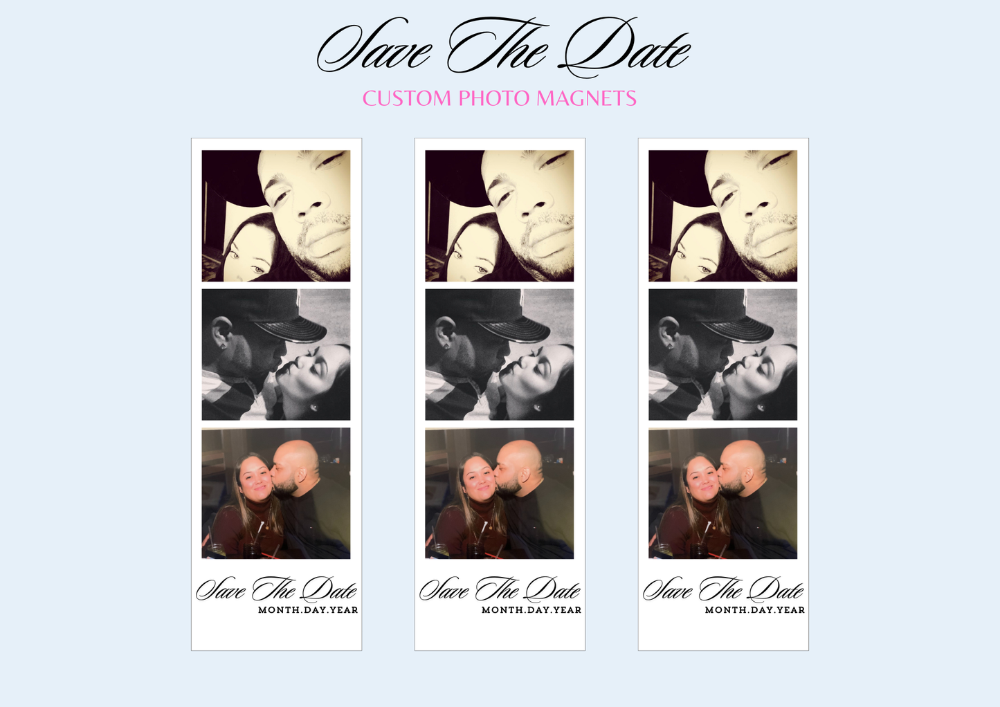 Save The Date Photo Magnets