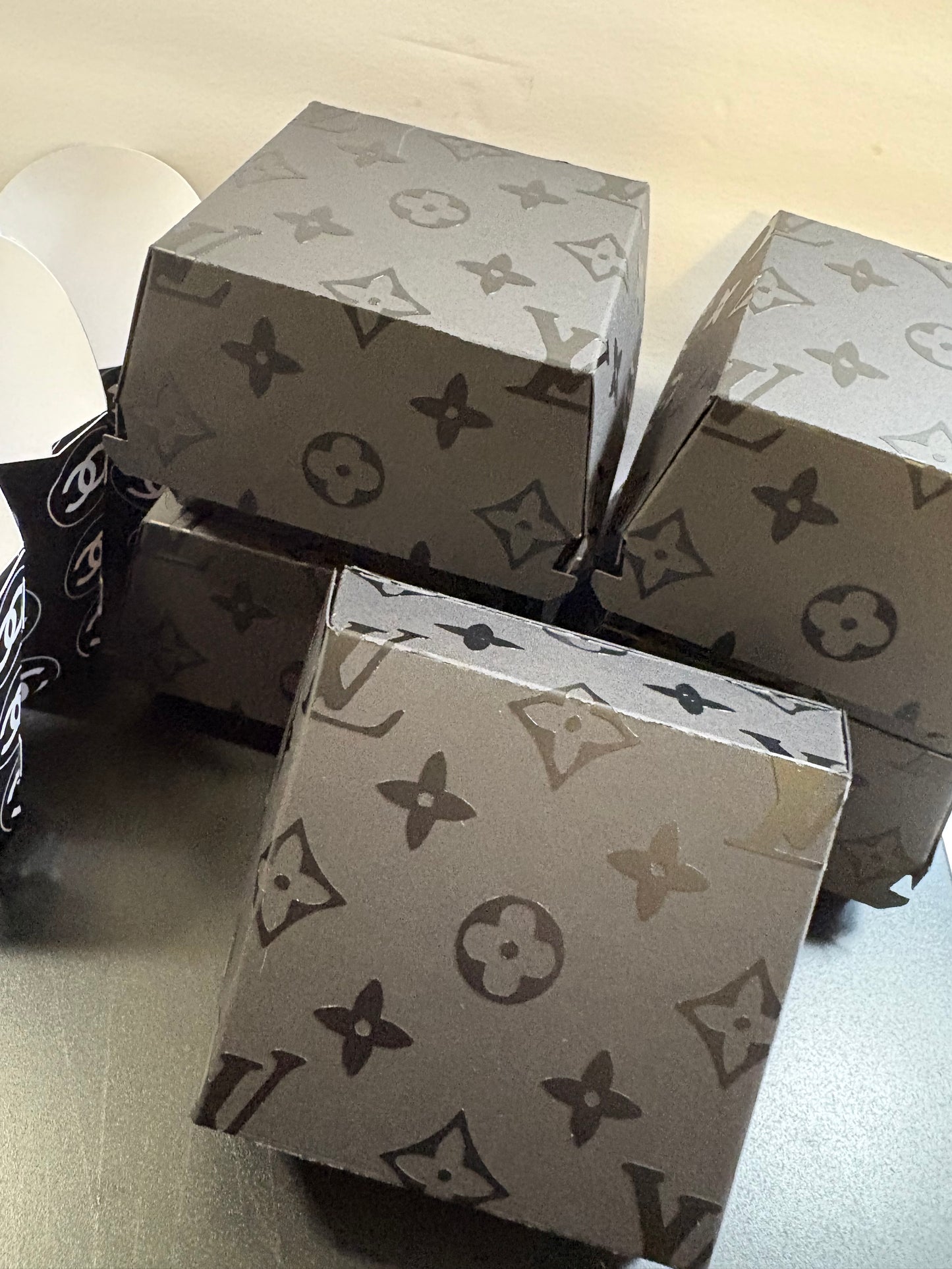 LV/Chanel Burger & Fry Box Bundle
