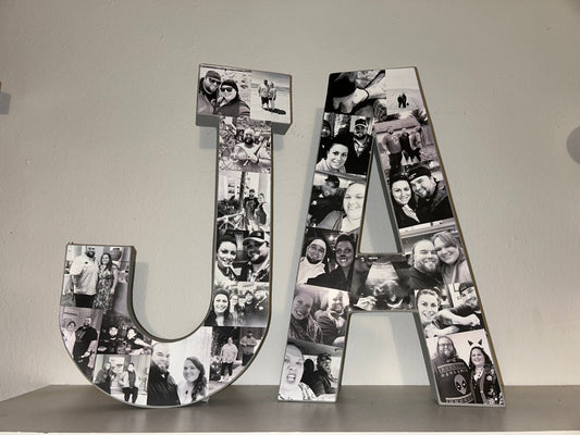 MEMORY PHOTO LETTERS