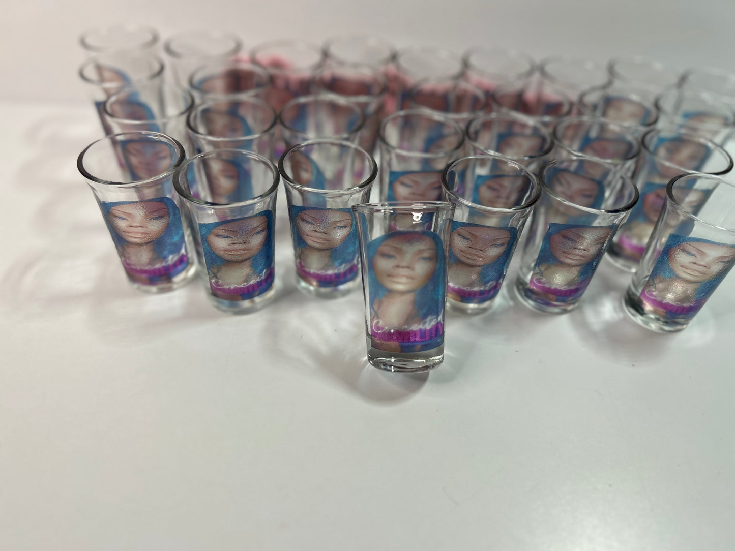 PERSONALIZED SHOT GLASSES