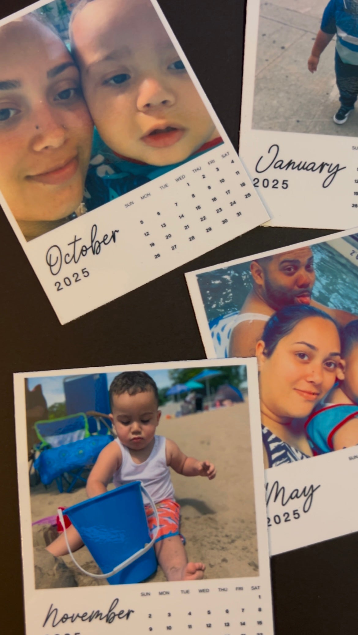 2025 Calendar Photo Magnets